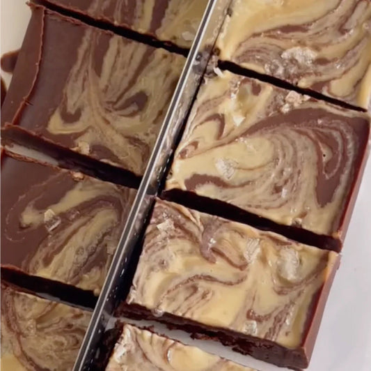 Barras de Proteína de Chocolate y Tahini