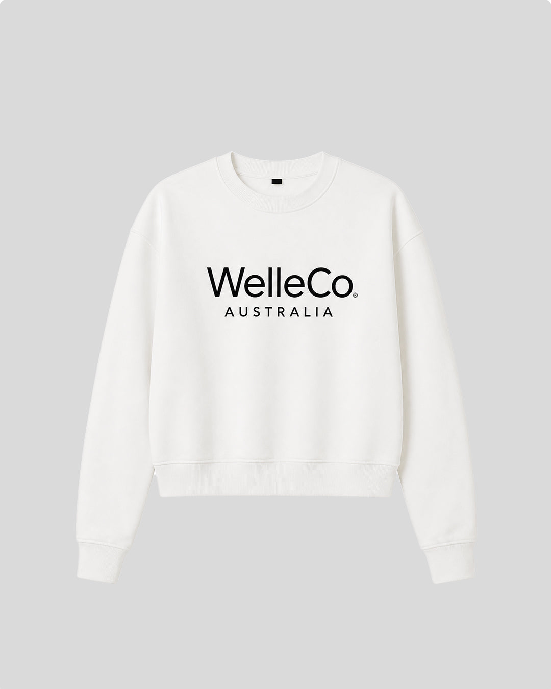 Crewneck WelleCo blanco