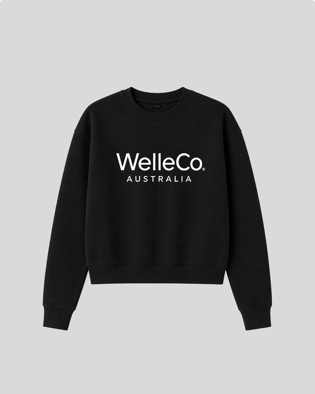 Crewneck WelleCo negro