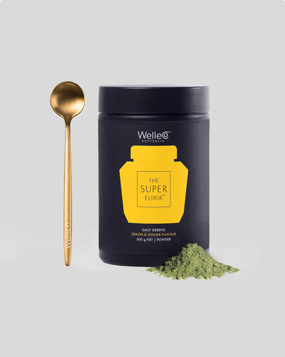The Super Elixir + Gold Tea Spoon